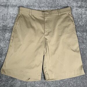 Nike Golf Shorts Men's 34 Beige Dri-Fit‎ Tour Performance Beach Boardwalk